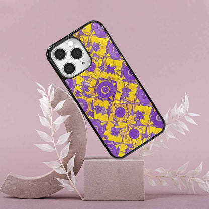 iPhone 15 Pro Max Case — Intersex Flag Color Theme Small Rainbow, Unique Phone Case Design