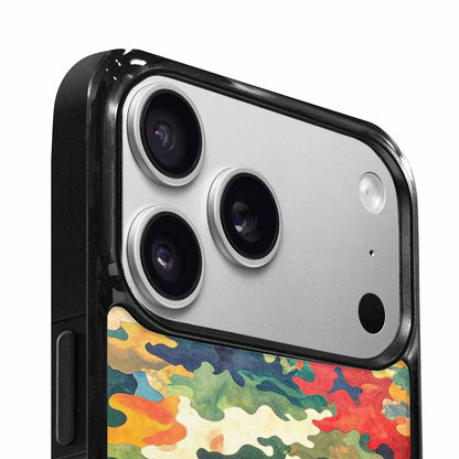 iPhone 17 Pro Max Case — Camo Patches Full Color Camo, Personalized Phone Case