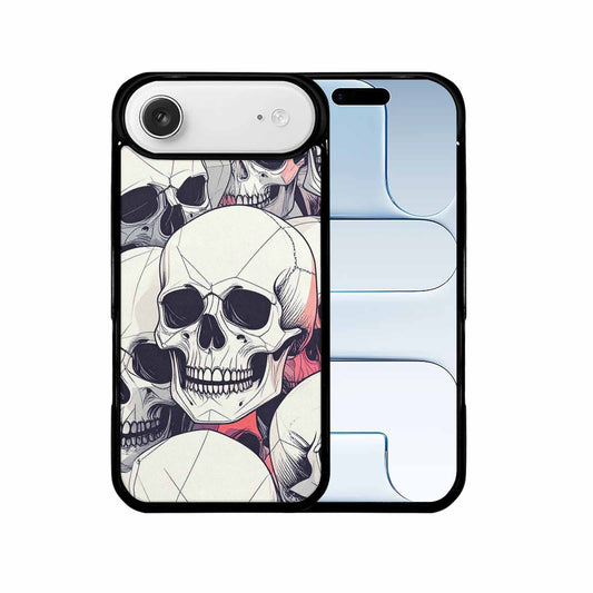 iPhone 17 Air Case — Skull Dark Art Gothic Print Gothic, Personalized Phone Case