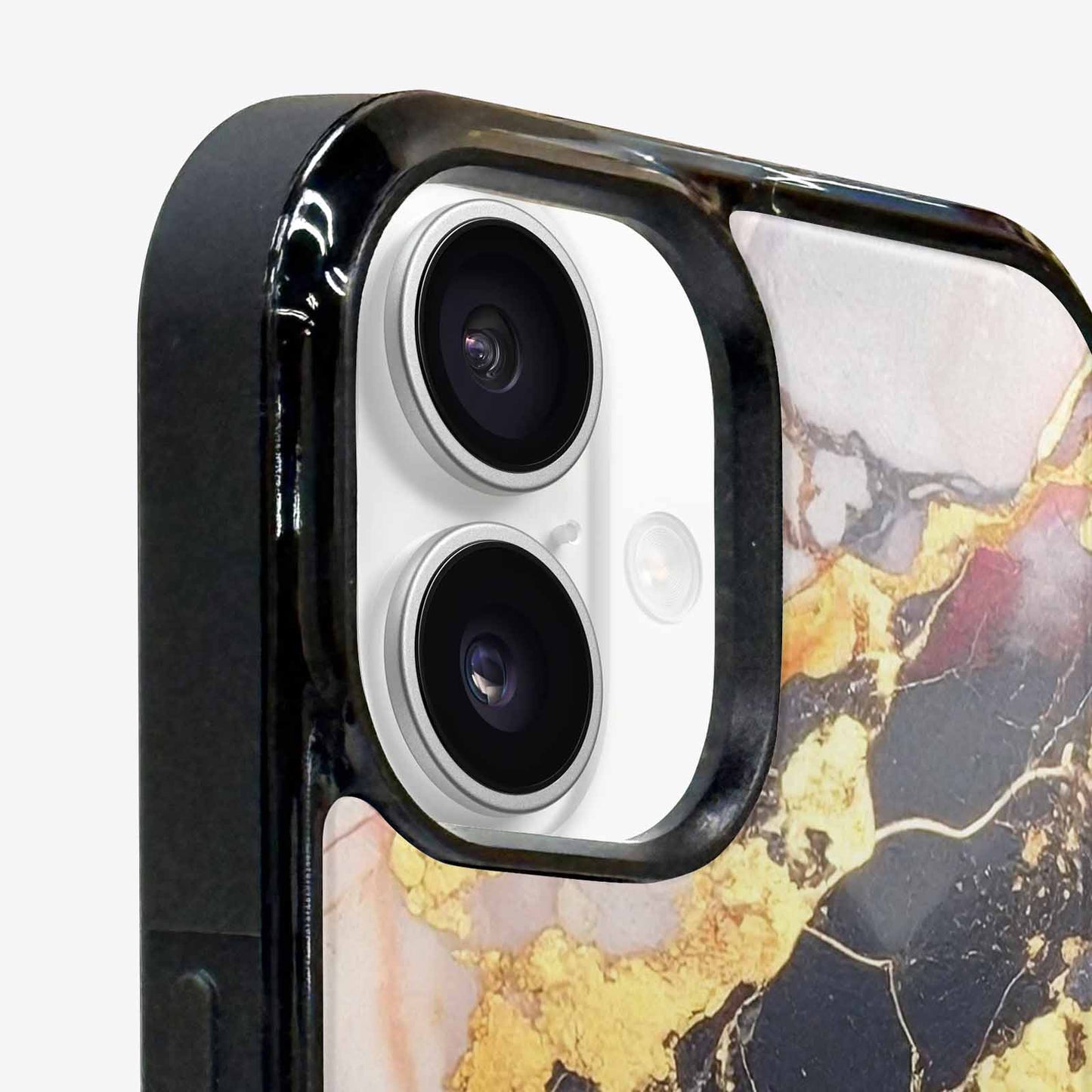 iPhone 16 Case — Marble Vein Marble Veins Pattern Hundreds, Unique Phone Case Design