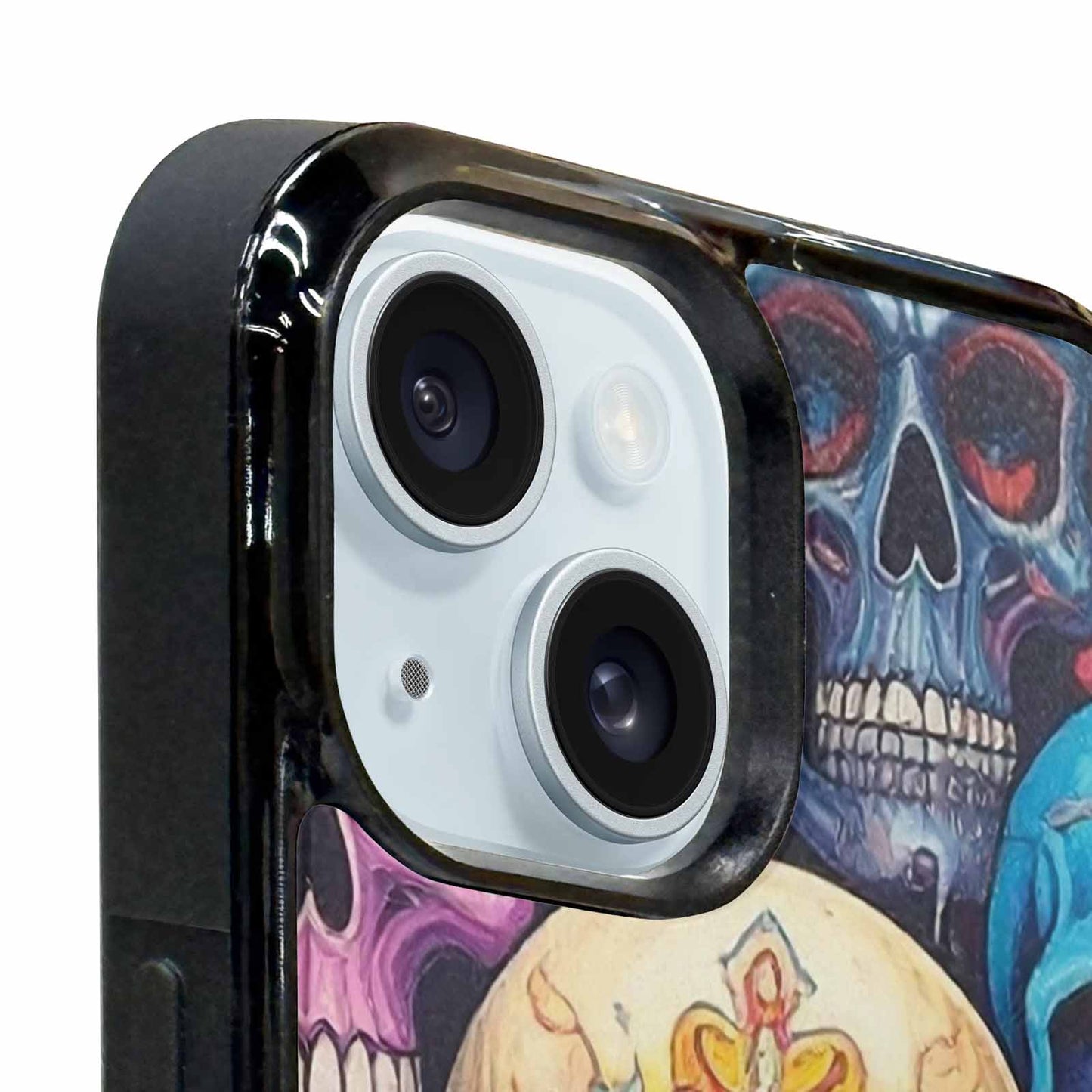iPhone 15 Plus Case — Skulls General Skulls Pattern, Custom Art Phone Cover