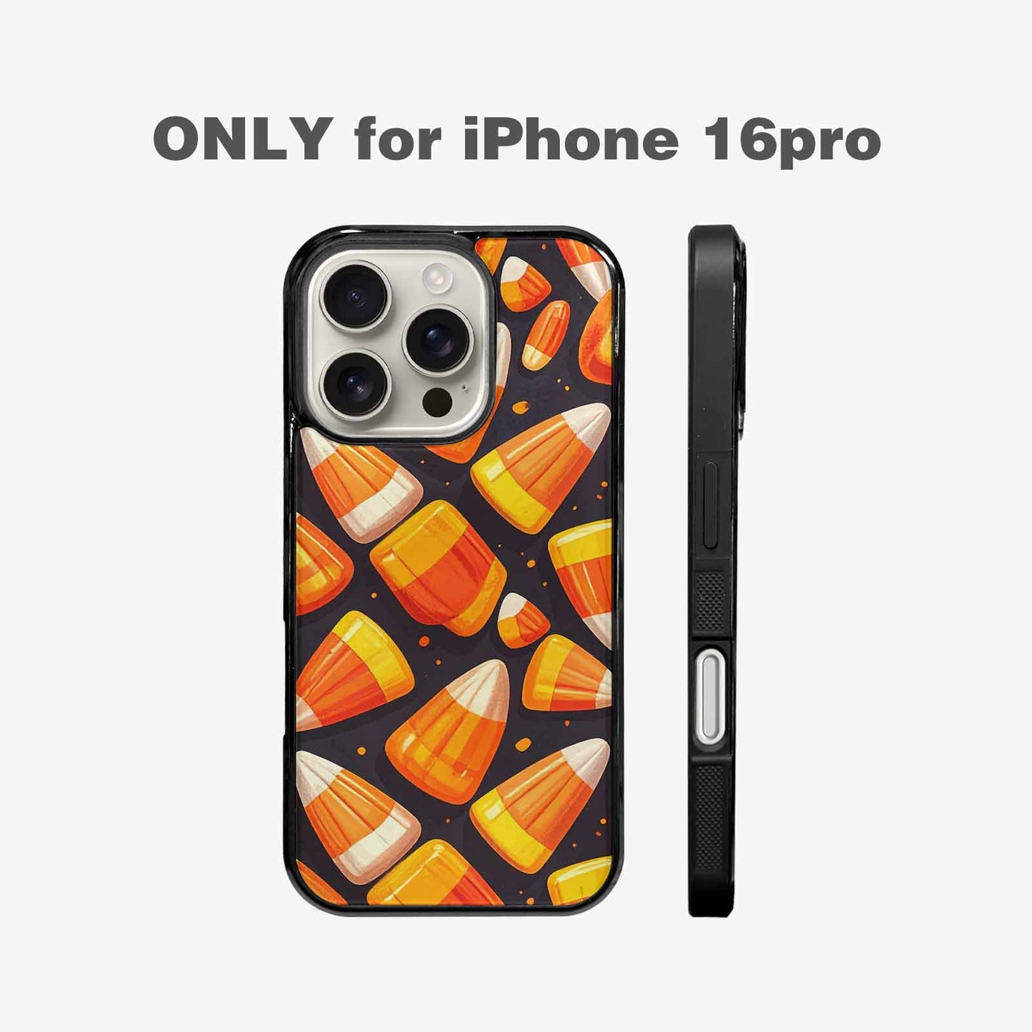 iPhone 16 Pro Case — Halloween Art Print Edge To Edge, Original Design Phone Case
