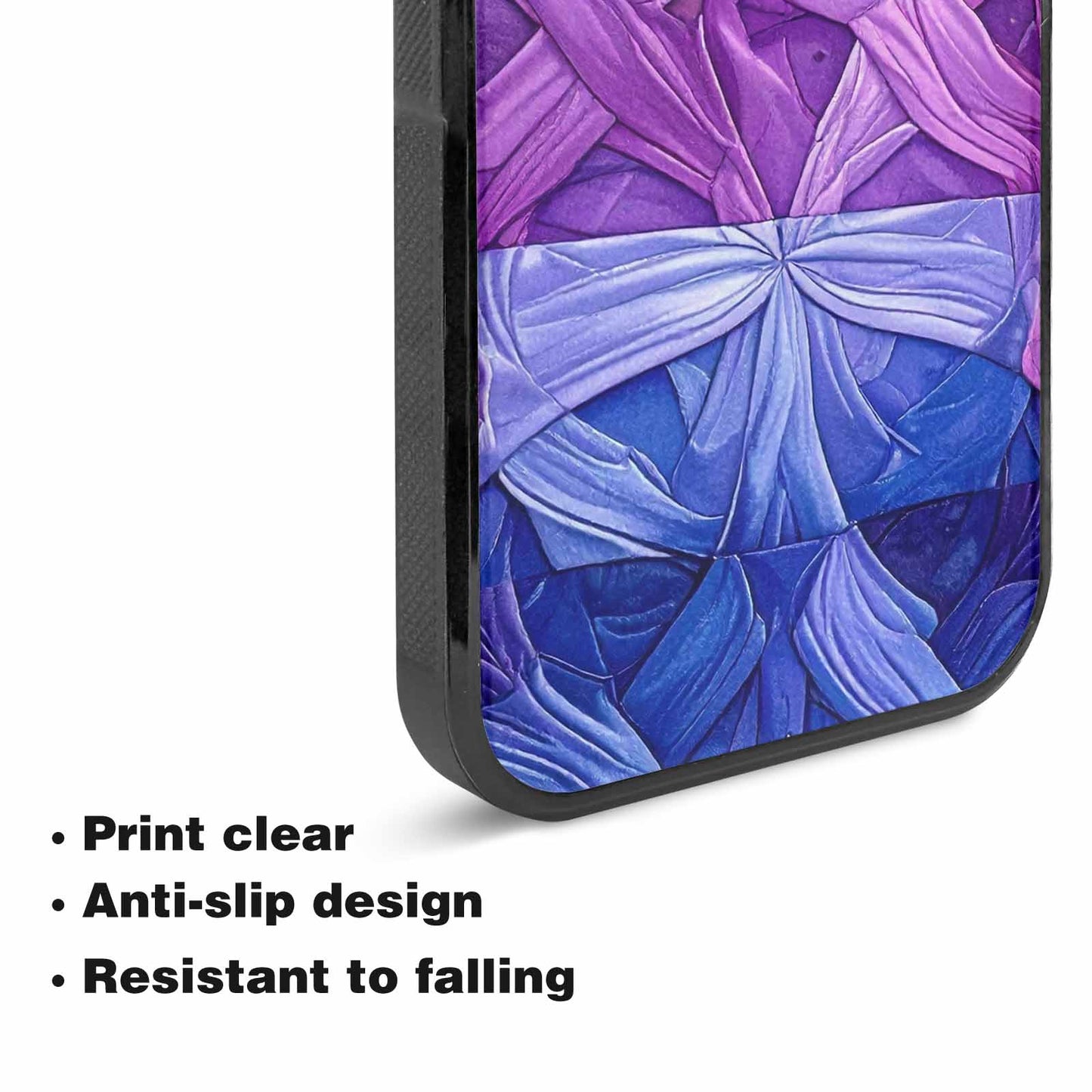 iPhone 15 Plus Case — Bisexual Flag Color Theme Small Rainbow, Custom Designed Case Cover