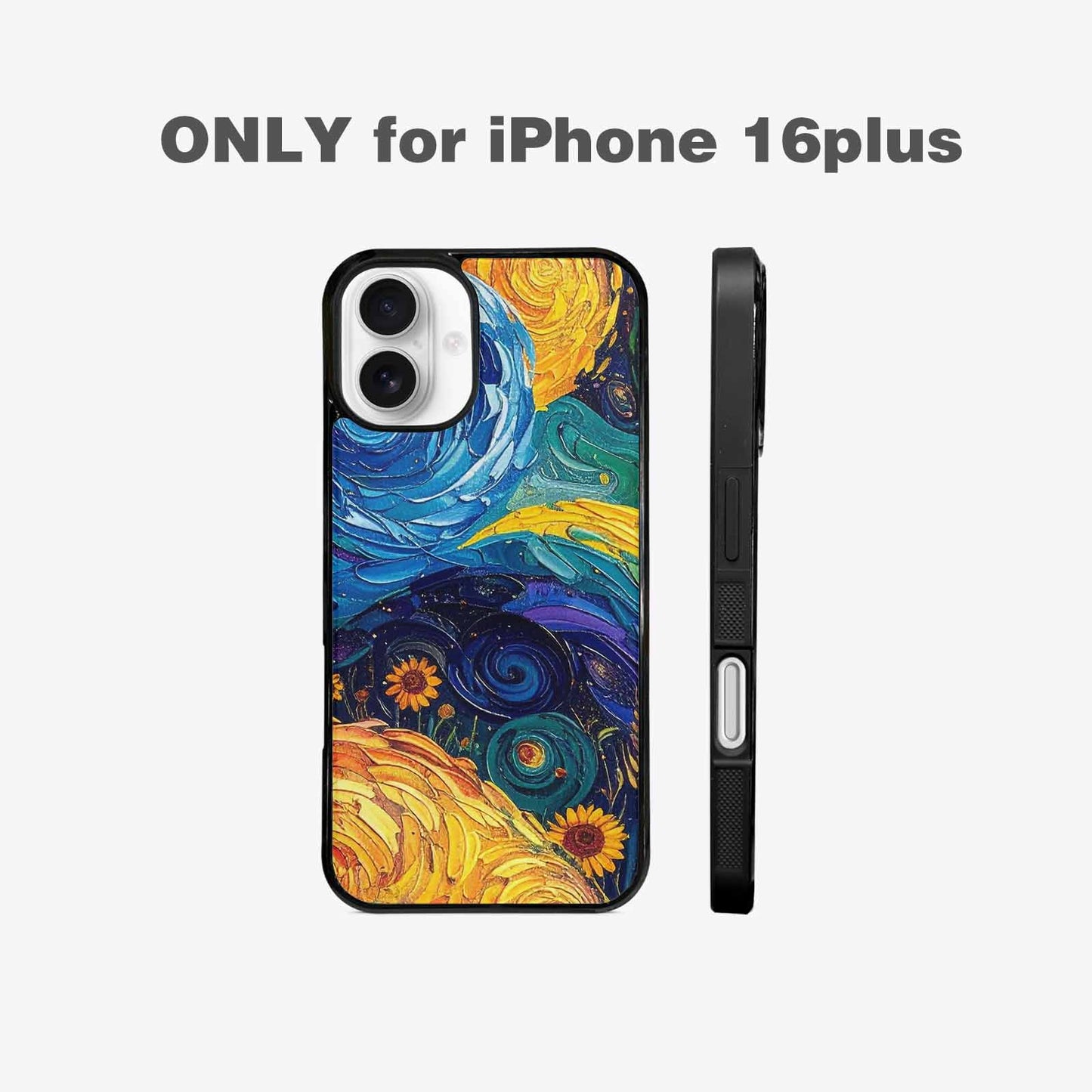 iPhone 16 Plus Case — Blend All Versions Together Melting Together, Custom Phone Case