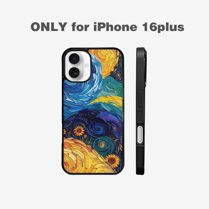 iPhone 16 Plus Case — Blend All Versions Together Melting Together, Custom Phone Case