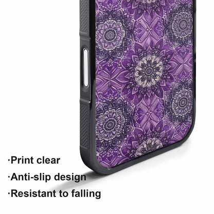 iPhone 17 Pro Max Case — Small Mandala Pattern, Randomly Floral, Original Design Phone Case