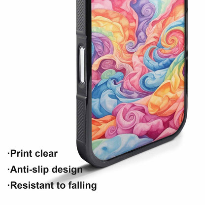 iPhone 17 Pro Max Case — Tie Dye Swirls Tie Dye, Custom Print Case Cover