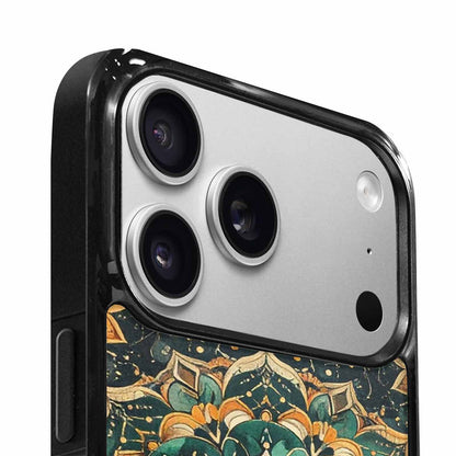 iPhone 17 Pro Max Case — Small Mandala Pattern, Randomly Floral, Custom Art Phone Cover