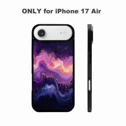iPhone 17 Air Case — Seamless Repeating Pattern Of Overlapping Galaxy, Custom Made Phone Cover