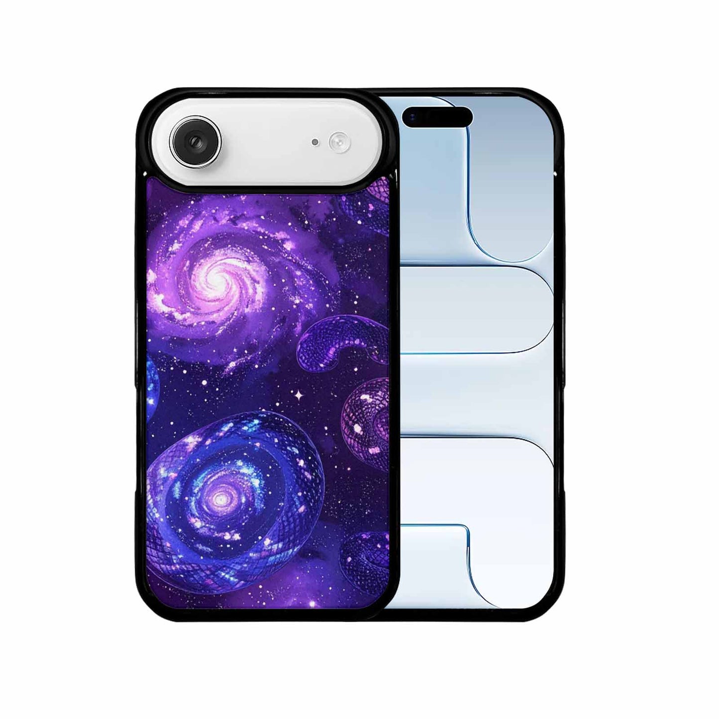 iPhone 17 Air Case — Snake Print Galaxy Seamless Pattern Animal, Custom Print Case Cover