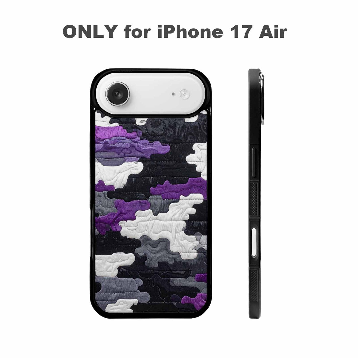 iPhone 17 Air Case — Vivid Camo Asexual Pride Camo, Custom Phone Case