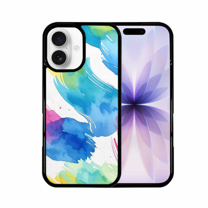iPhone 17 Case — Trans Strong Watercolor Seamless Watercolor Abstract, Custom Art Phone Cover