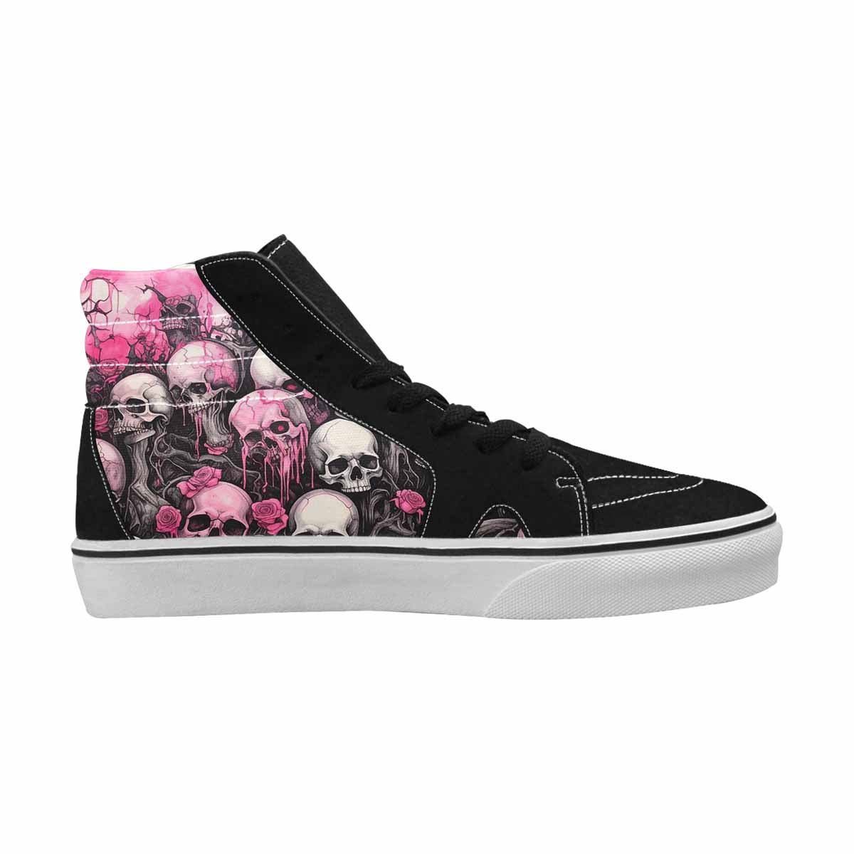 MEN'S Skull Roses High Top Canvas Y2K Shoes