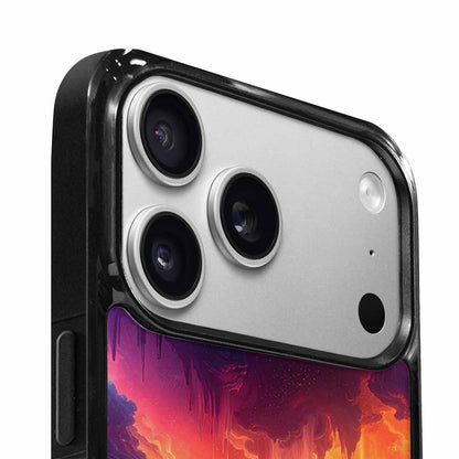 iPhone 17 Pro Case — Seamless Tileable Pattern Of Overlapping Galaxy, Unique Phone Case Design