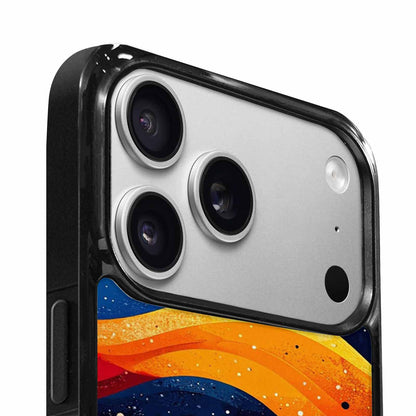 iPhone 17 Pro Case — Glossy Winter Wave Seamless Cartoon Cute, Custom Designed Case Cover