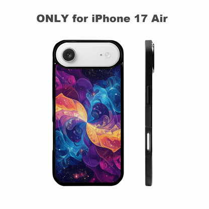 iPhone 17 Air Case — Rose Galaxy Art Seamless Pattern Galaxy, Custom Art Phone Cover