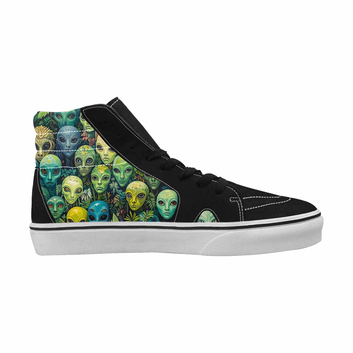 MEN'S Aliens High Top Canvas Dreamcore Shoes