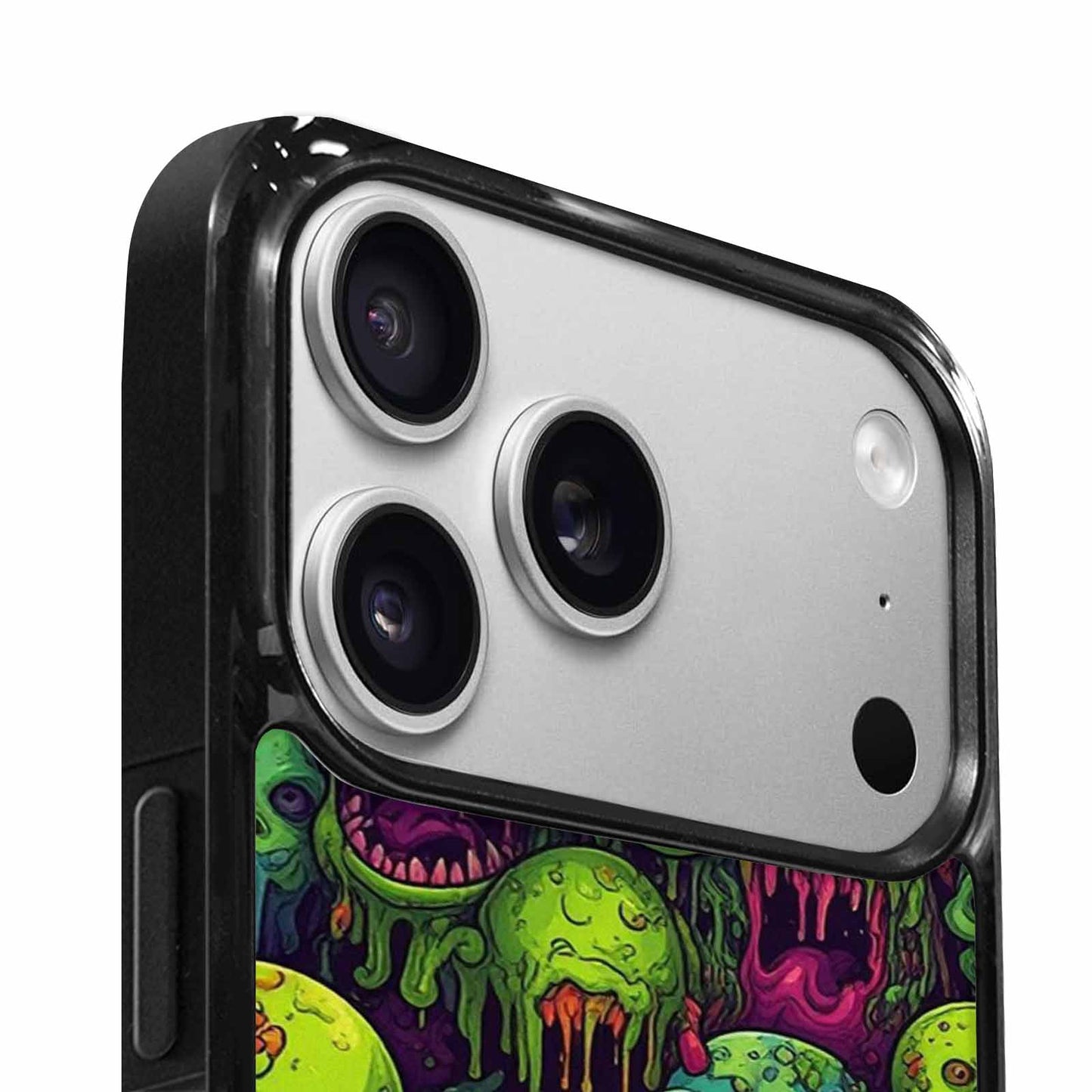 iPhone 17 Pro Case — Toxic Radioactive Creature Pattern Hundreds Original, Unique Phone Case Design