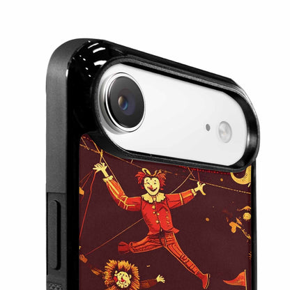 iPhone 17 Air Case — Vintage Circus Art Pattern Retro Vintage, Custom Designed Case Cover