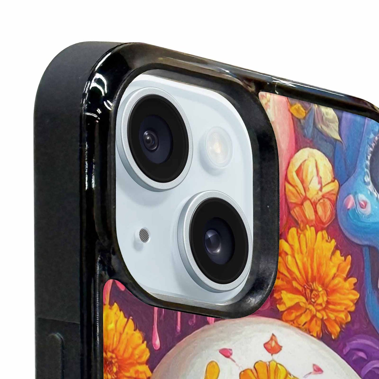 iPhone 15 Plus Case — Sugar Skullsmelting Sugar Skulls Cpn, Custom Made Phone Cover