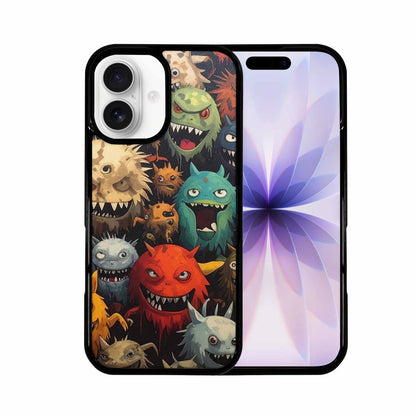 iPhone 17 Case — Monsters Camomonsters Pattern Qch Camo, Custom Printed Phone Case