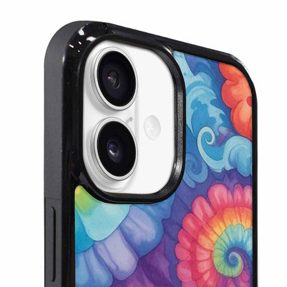 iPhone 17 Case — Tie Dye Swirls Tie Dye Tie, Custom Printed Phone Case