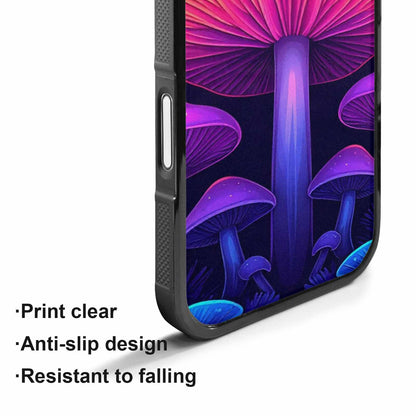 iPhone 17 Case — Psychedelic Mushroom Cartoon Pattern Cartoon Cute, Custom Designed Case Cover