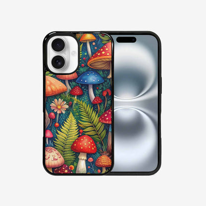 iPhone 16 Case — Mushrooms Botanicalmushrooms P 7fj Personalized Phone, Customized Protective Case