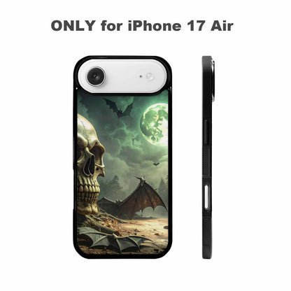 iPhone 17 Air Case — Skull Dark Art Gothic Print Gothic, Custom Printed Phone Case