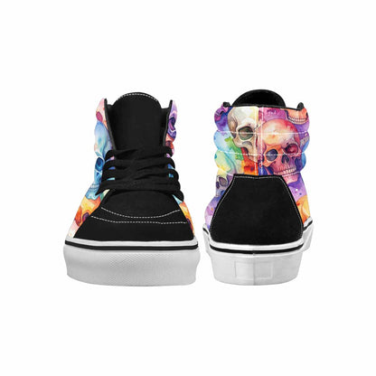WOMEN'S Kulls - Watercolor High Top Canvas Y2K Sneakers