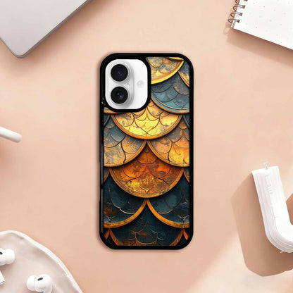 iPhone 17 Case — Dragon Scale Fantasy Art Original Art, Customized Protective Case