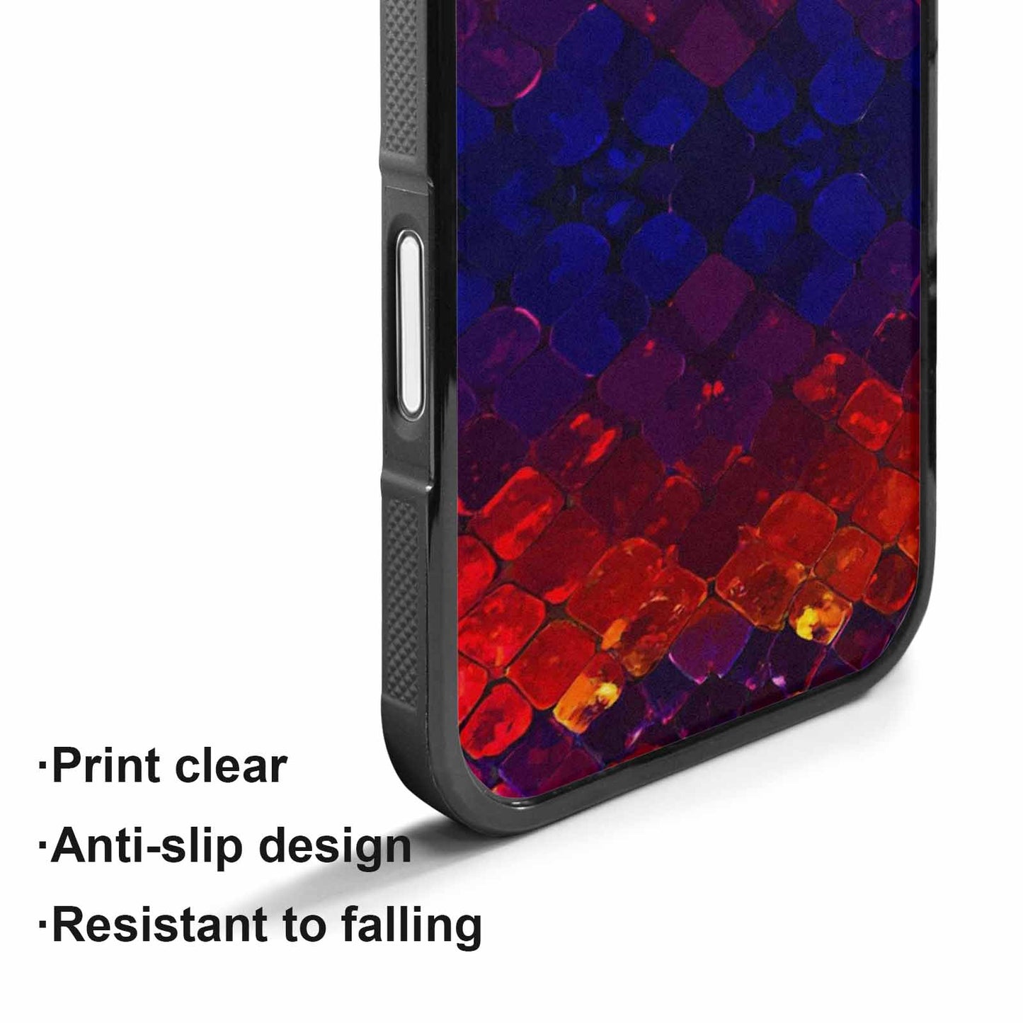 iPhone 17 Case — Dark Snake Print Original Art, Unique Phone Case Design