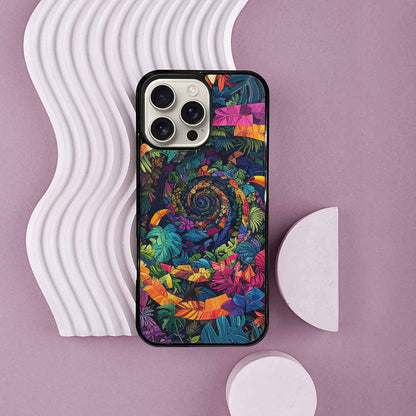 iPhone 16 Pro Max Case — Toucan Jungle Toucan Jungle Pattern Hundreds, Unique Phone Case Design