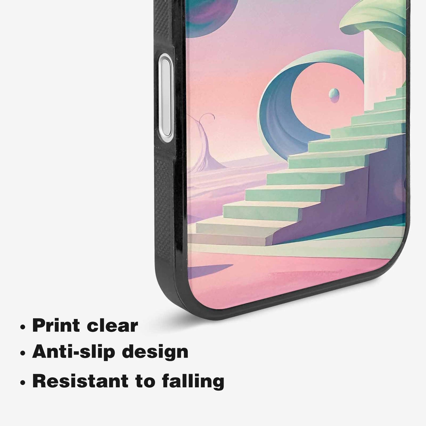 iPhone 16 Case — 1930s European Surrealist Art Style Dreamlike, Custom Printed Phone Case