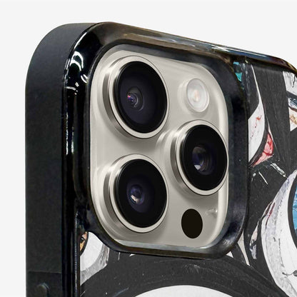 iPhone 16 Pro Max Case — Googly Cartoon Eyeballs, Custom Art Phone Cover