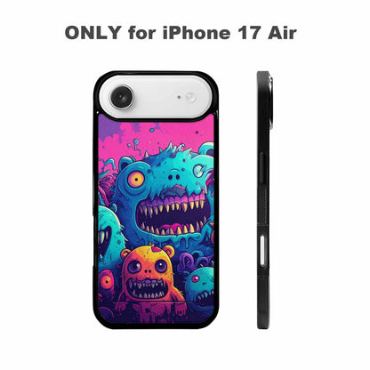 iPhone 17 Air Case — Overlapping Endlessly No Empty Space Galaxy, Custom Made Phone Cover