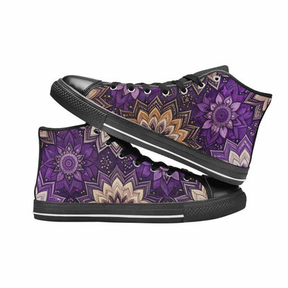 MEN'S Mandala High Top Canvas Aesthetic Shoes