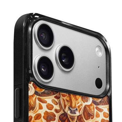 iPhone 17 Pro Case — Small Cow Animal Print Skin Animal, Unique Phone Case Design