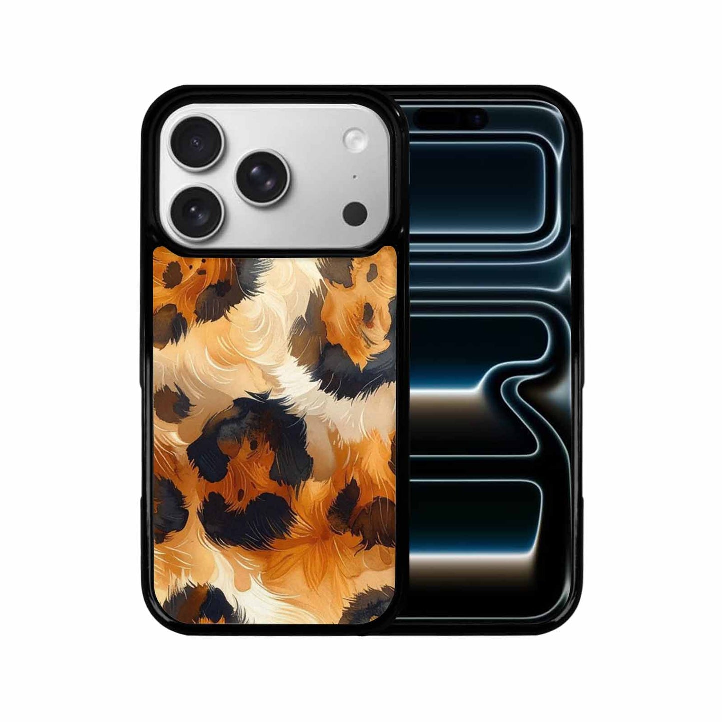 iPhone 17 Pro Case — Leopard Soft Airbrush Gradient Animal Print, Custom Print Case Cover