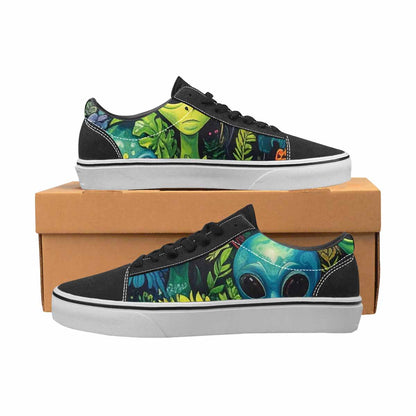 WOMEN'S Aliens Lace-Up Canvas Cottagecore Sneakers