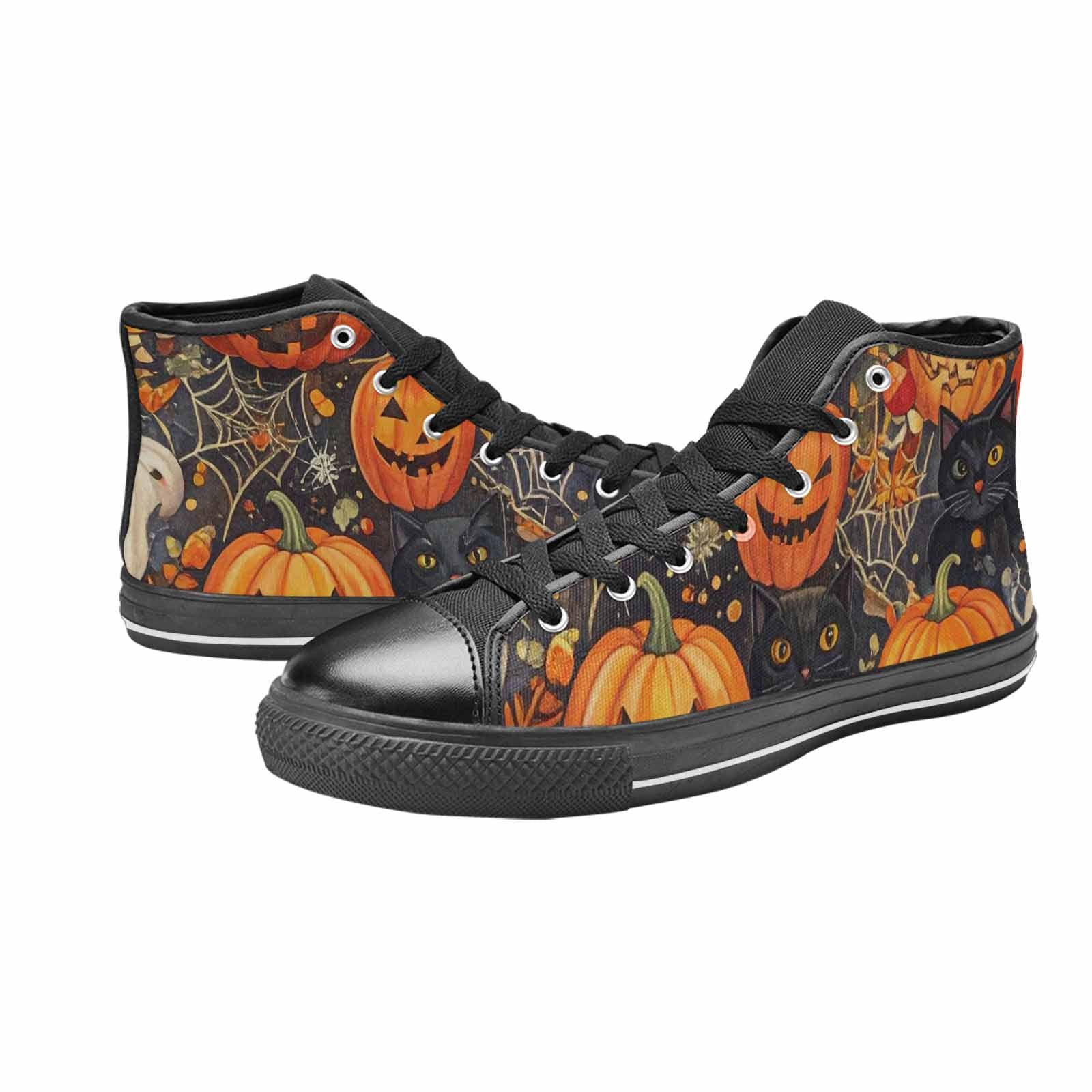 WOMEN'S Halloween High Top Canvas Y2K Custom Shoes