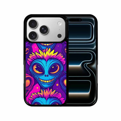 iPhone 17 Pro Case — Alien Ufo Cartoon Art Pattern Alien, Custom Made Phone Cover