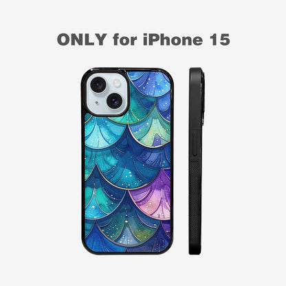iPhone 15 Case — Mermaid Scale, Personalized Phone Case