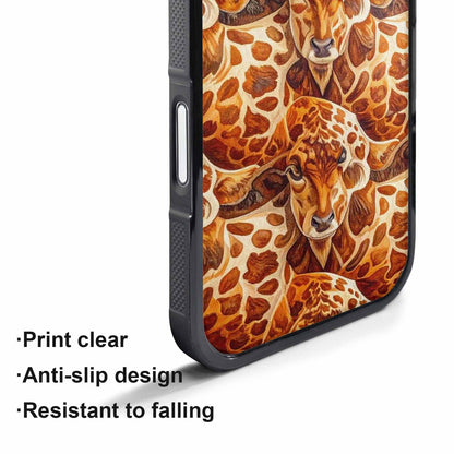 iPhone 17 Pro Case — Small Cow Animal Print Skin Animal, Unique Phone Case Design