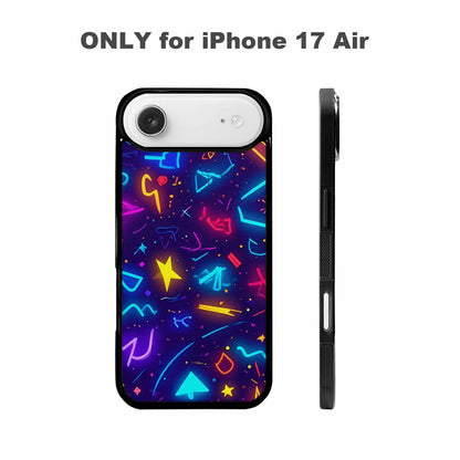 iPhone 17 Air Case — Retro Motif Retro Motifs Pyz Retro, Unique Phone Case Design
