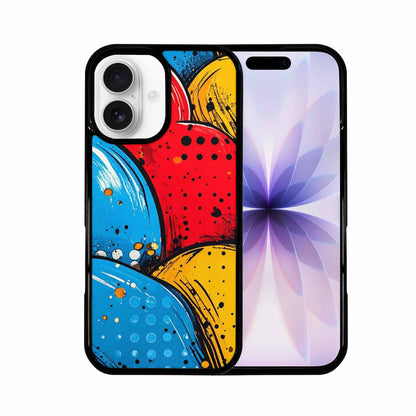 iPhone 17 Case — Small Comic Book Halftone Original Art, Custom Art Phone Cover