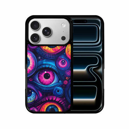 iPhone 17 Pro Case — Seamless Tileable Pattern Of Overlapping Cartoon, Custom Print Case Cover