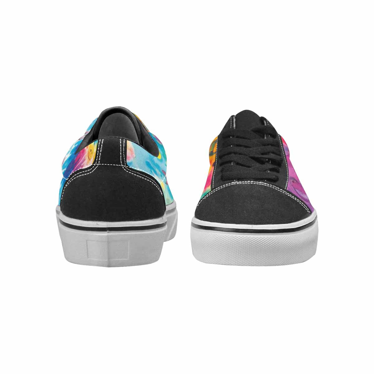 WOMEN'S Smiley Facessmiley Faces  Lace-Up Canvas Y2K Shoes