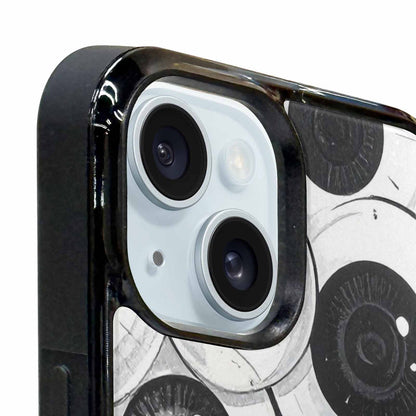 iPhone 15 Plus Case — Googly Cartoon Eyeballs Custom, Custom Art Phone Cover