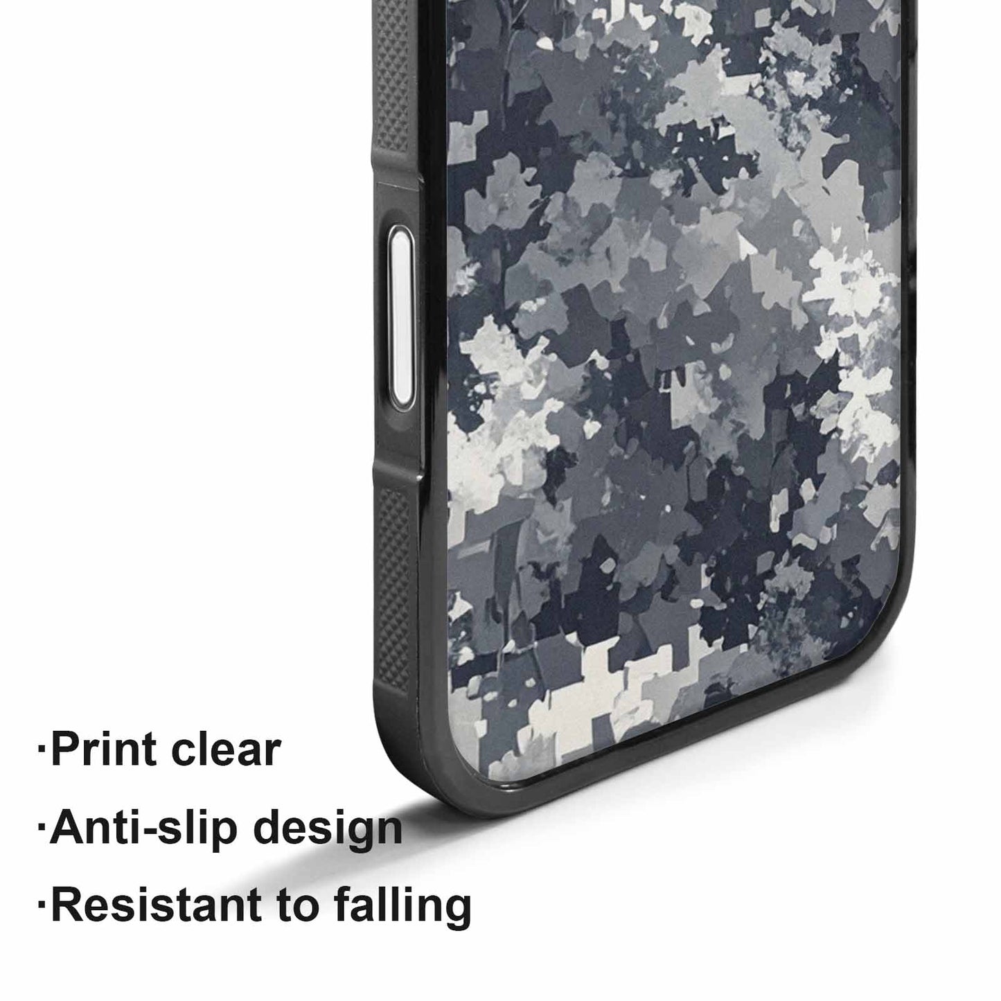 iPhone 17 Case — Small Military Camouflage Blotch Camo, Customized Protective Case